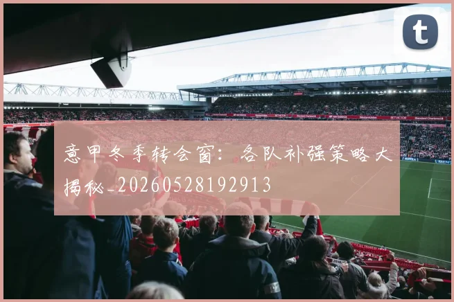 意甲冬季转会窗:各队补强策略大揭秘_20260528192913